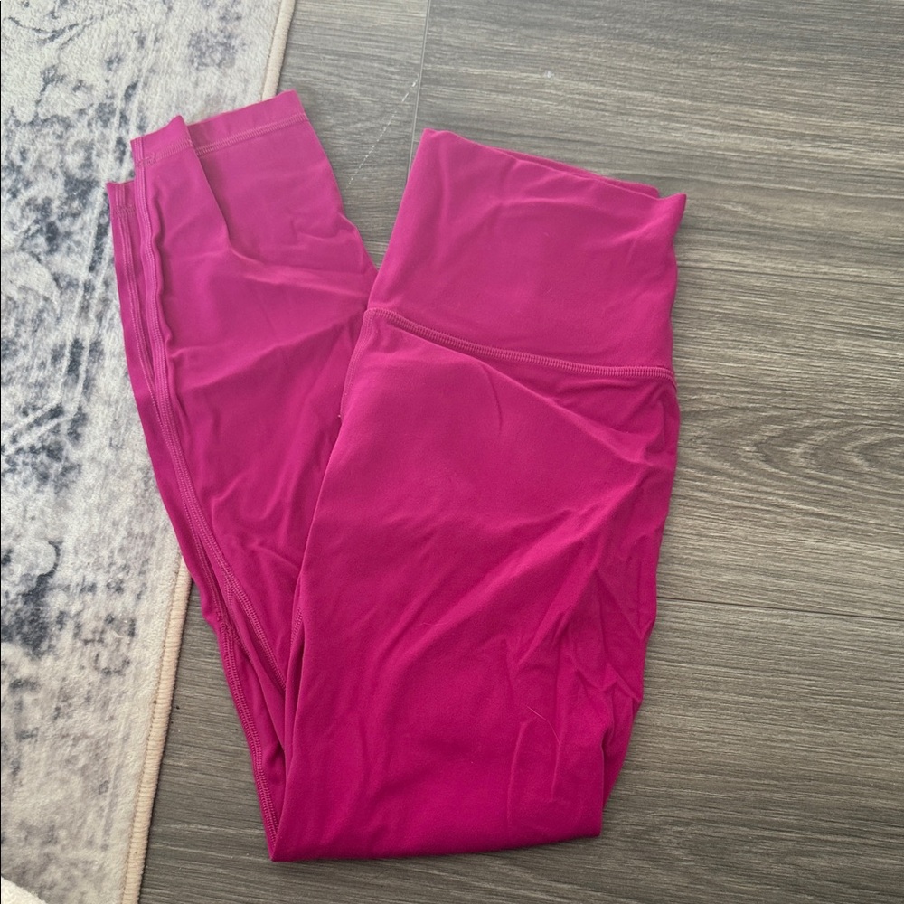 Lululemon Magenta Align 25” Leggings